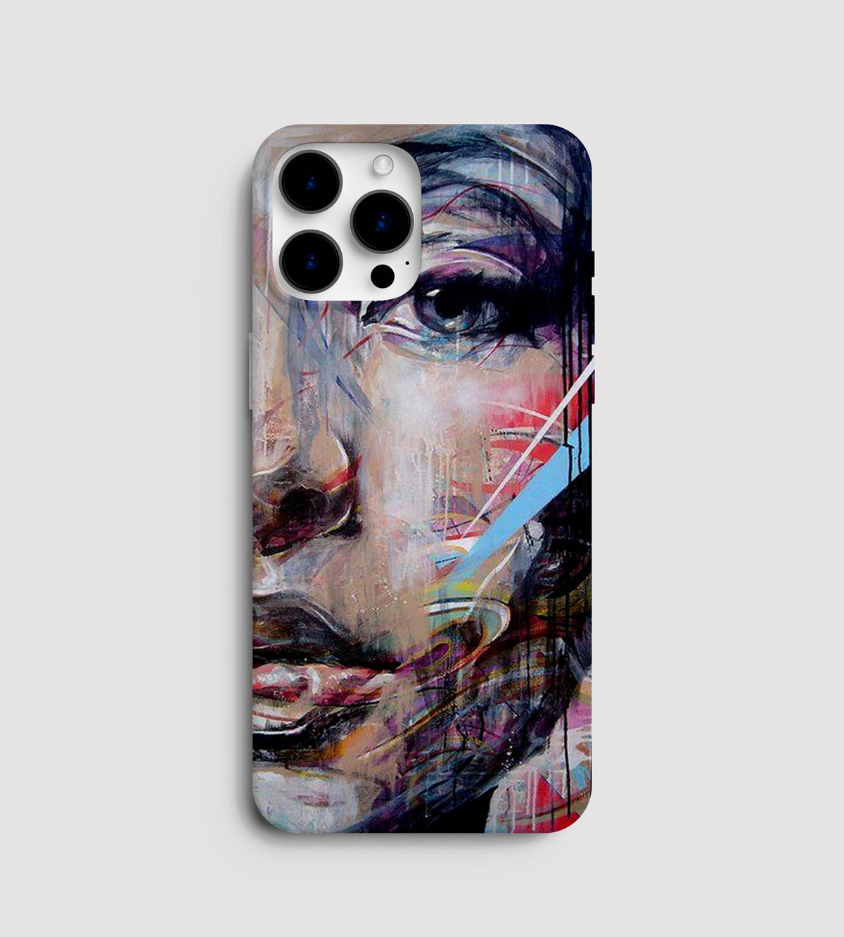 Abstract Face Mobile Case - Seek Creation
