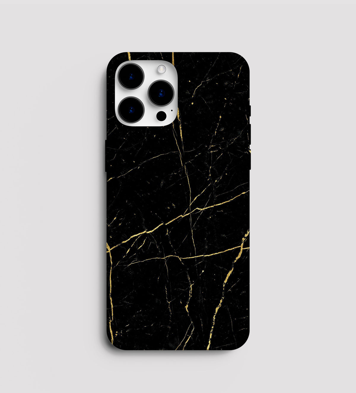 Black Gold Marble Mobile Case - Seek Creation