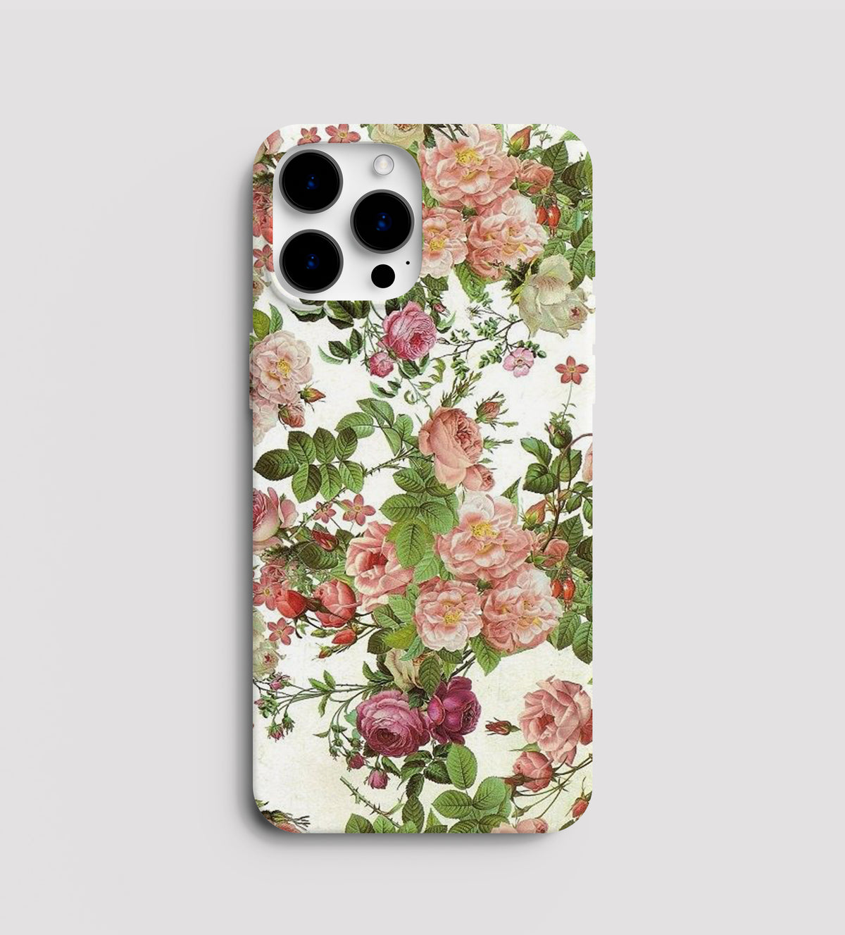 Blush Floral Rose Mobile Case