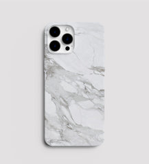 Carrara White Marble Mobile Case - Seek Creation