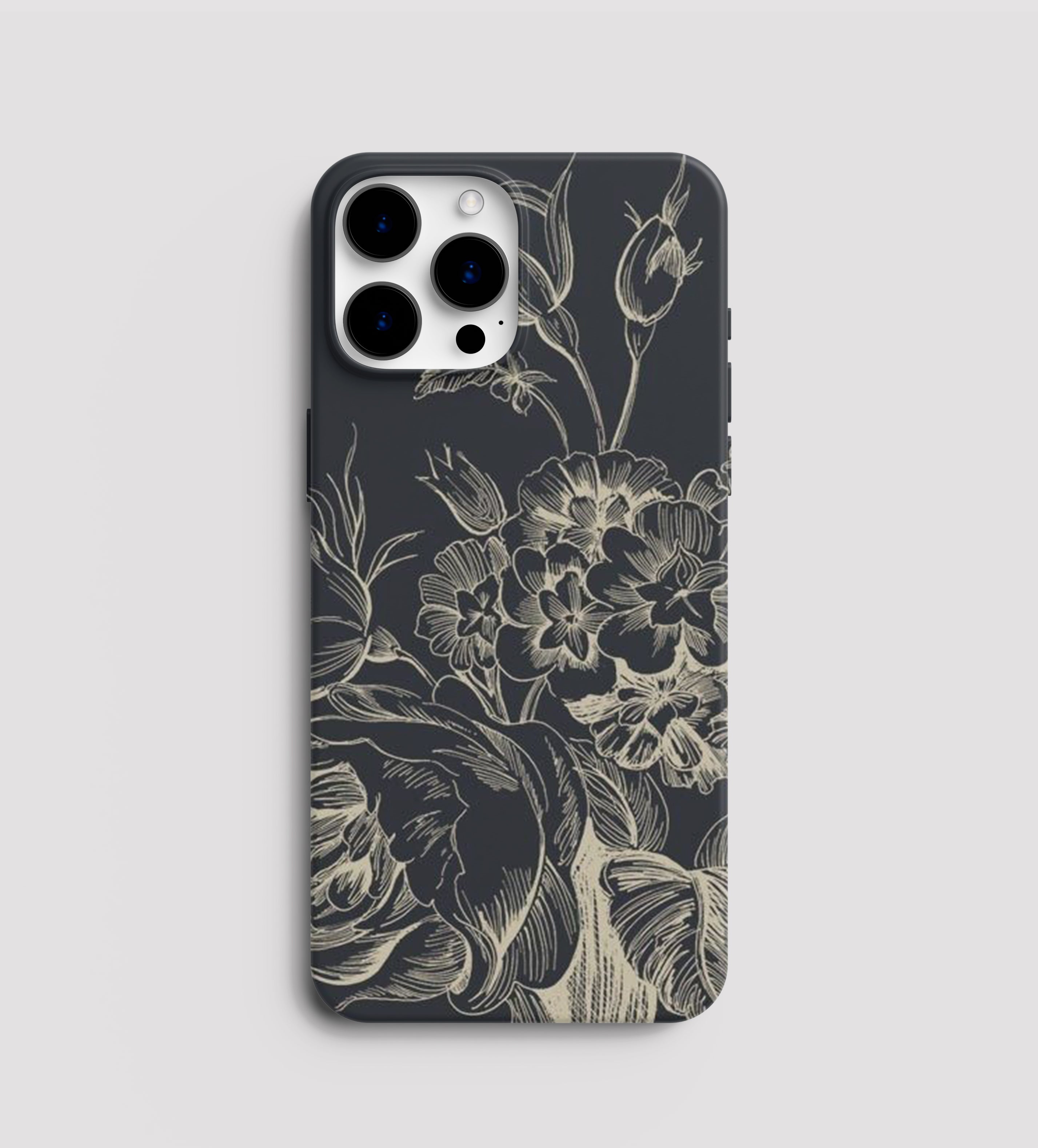 Floral Clematis Mobile Case - Seek Creation