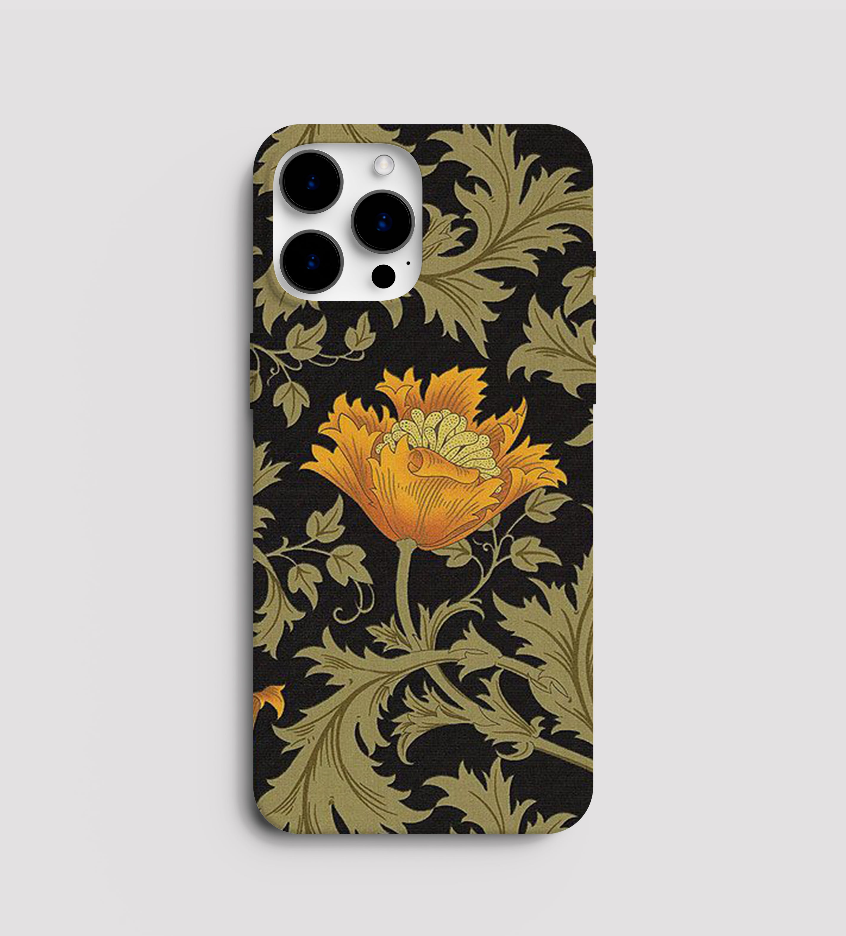 Rustic Flower Pattern Mobile Case - Seek Creation